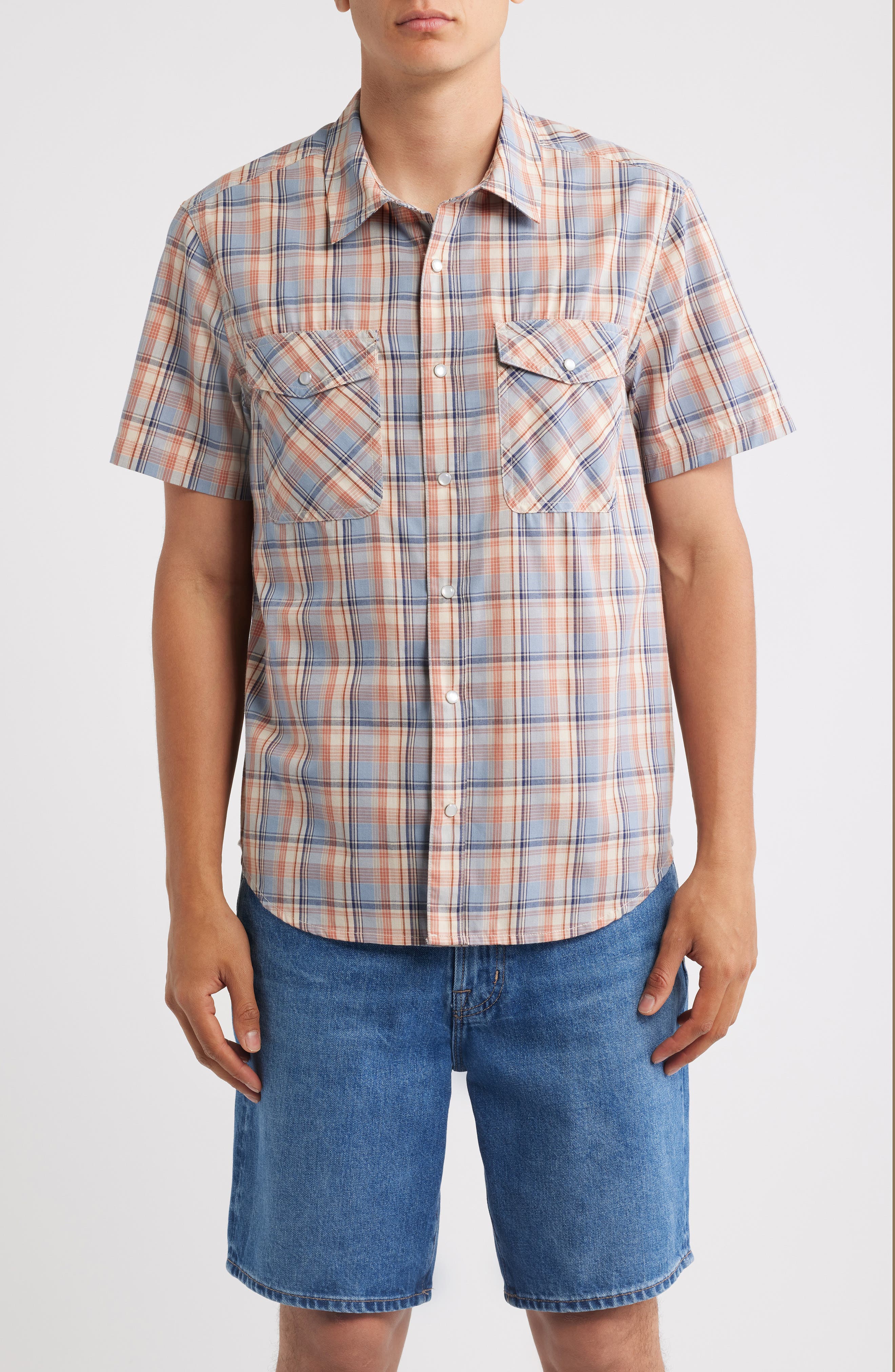 BLUE MULTI PLAID