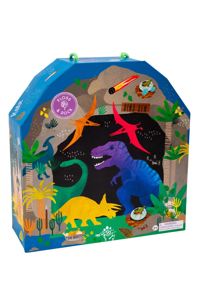 Floss & Rock Dino Play Box, Alternate, color,