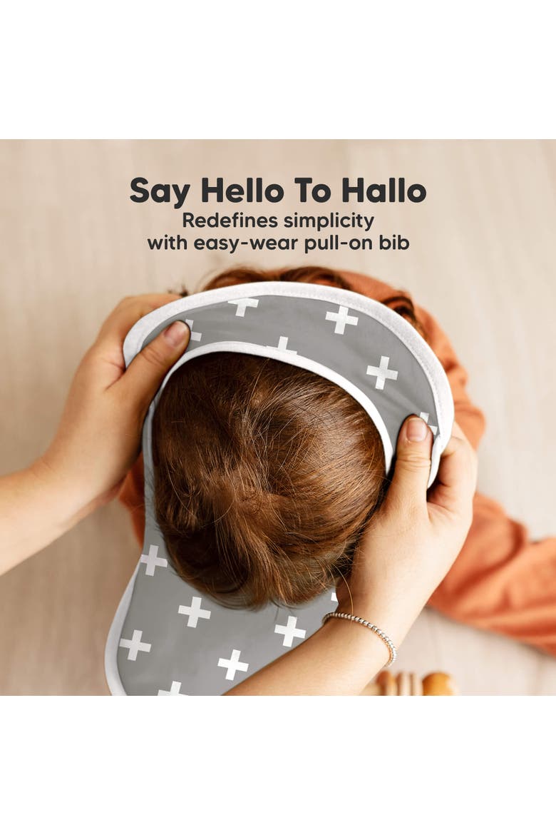 8-Pack Hallo Drool Bibs, Alternate, color, Crossroads