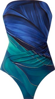 Miraclesuit® Maldiva Avanti Strapless One-Piece Swimsuit