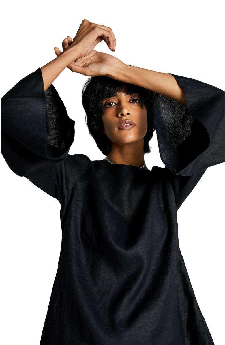 Reistor Women's Button Back Shirt - Black, XX-Large, Alternate, color, Black