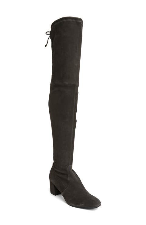 Genna Suede Over-the-Knee Boot (Women)