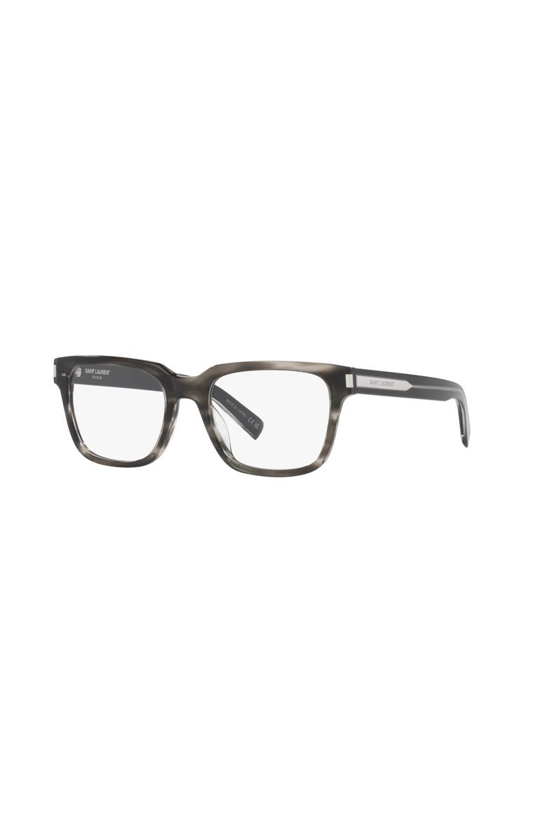 54mm Square optical glasses, Main, color, Tortoise