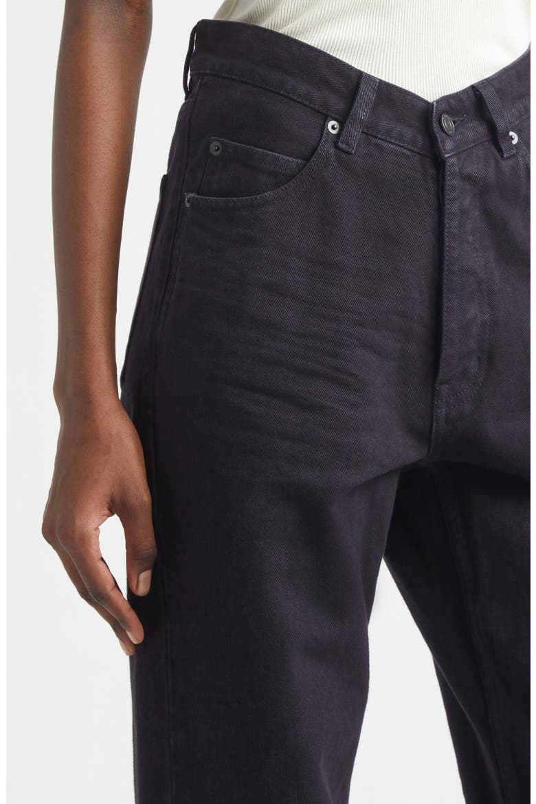 V-Waist Wide Leg Jeans, Alternate, color, MIDNIGHT BLACK