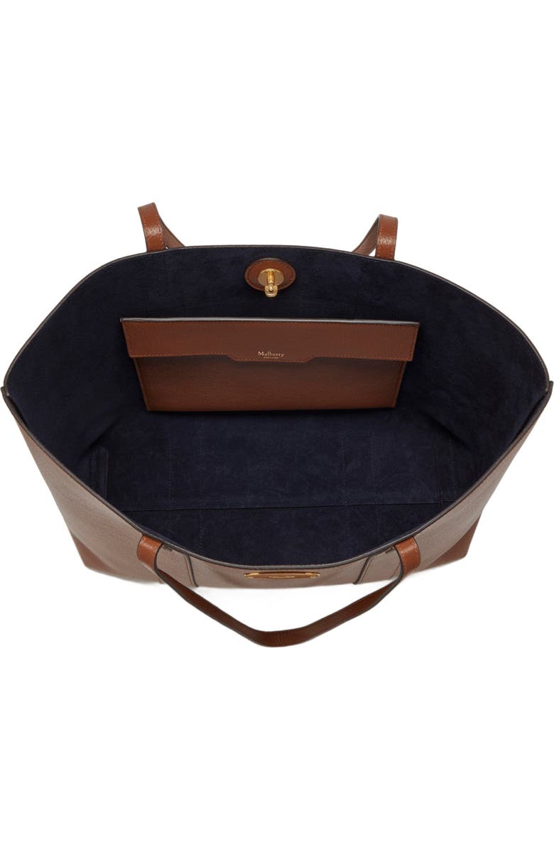 Mulberry Bayswater Leather Tote, Alternate, color, Oak