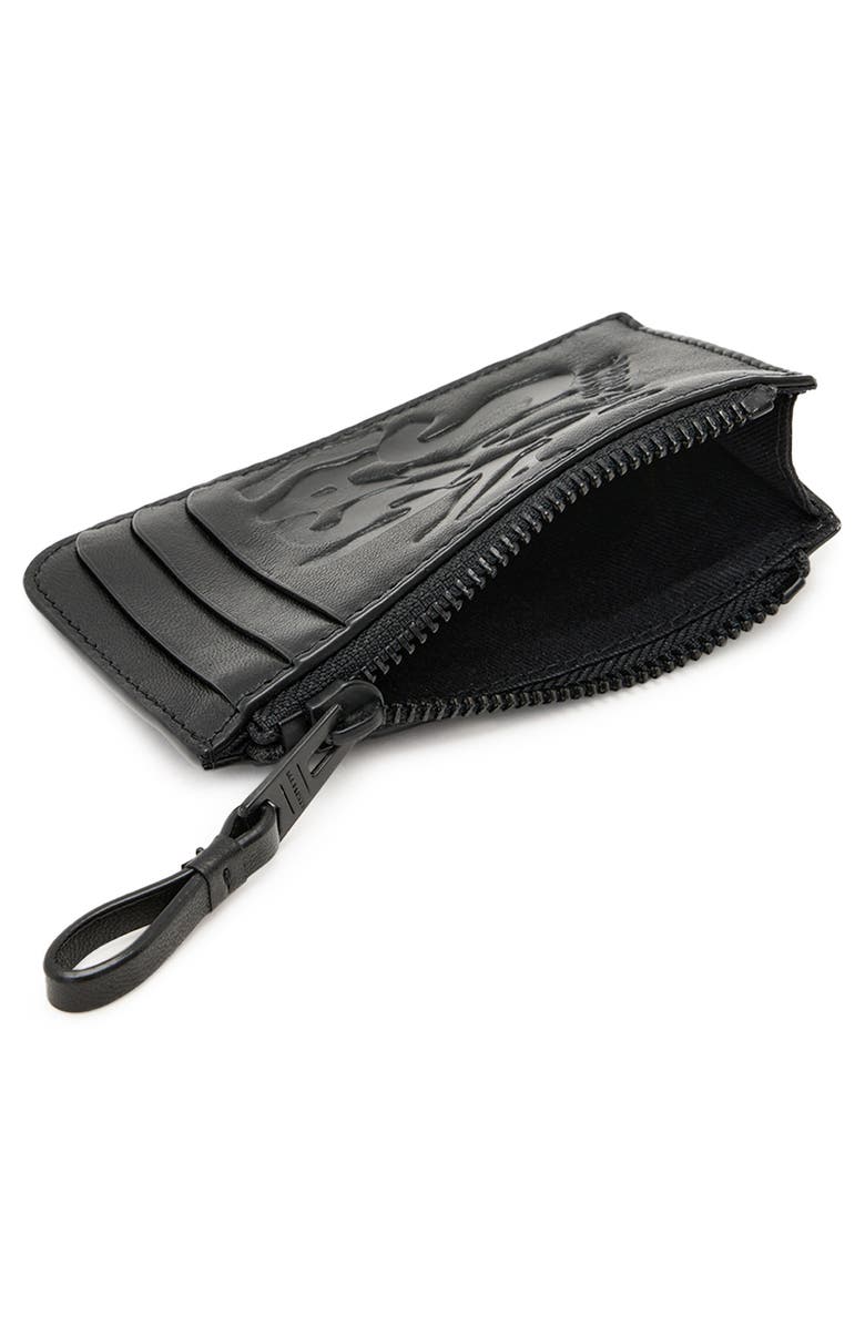 AllSaints Orlando Isamu Leather Wallet, Alternate, color,