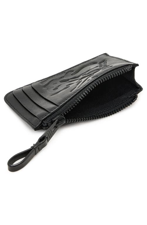 Allsaints Orlando Isamu Leather Wallet In Black