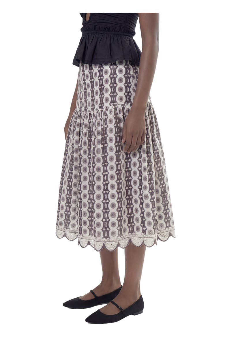 AREA STARS Riya Skirt, Alternate, color, Circle Print
