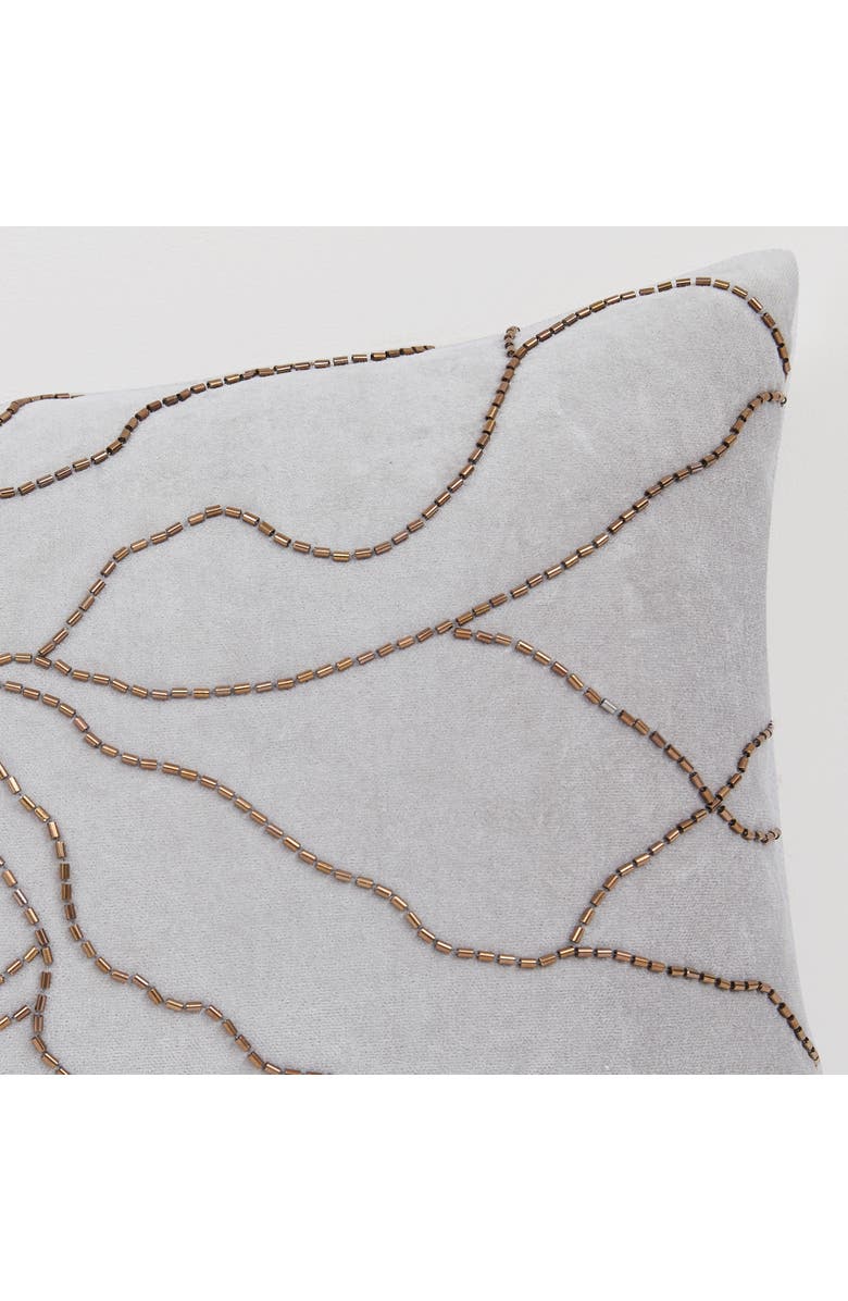 Chuks Collins x Lush Decor Roots Cotton Pillow Cover, Alternate, color, Gray