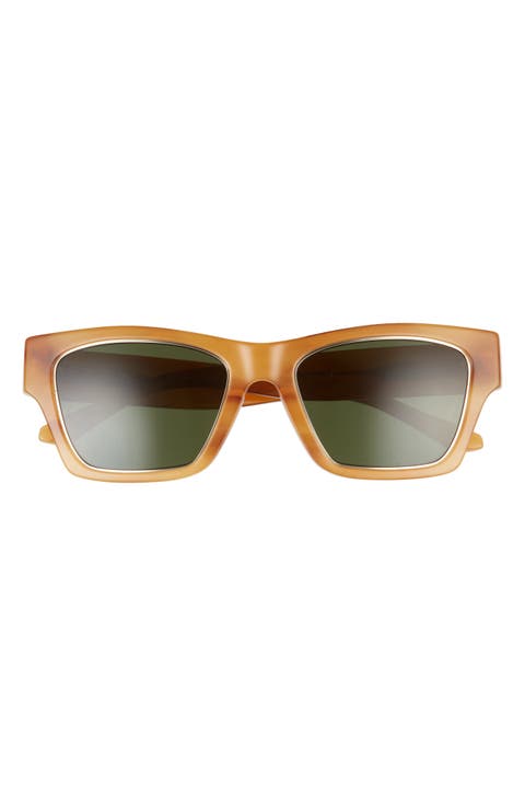 53mm Rectangular Sunglasses