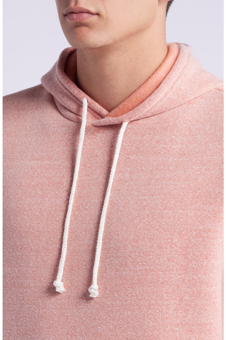 Fleece Pullover Hoodie, Alternate, color, FIREFLY