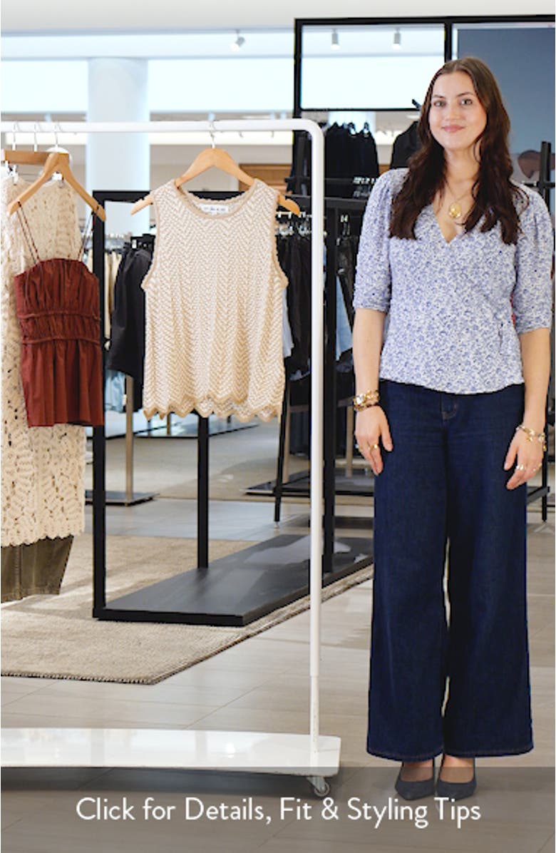 Open Stitch Sweater Tank, sales video thumbnail