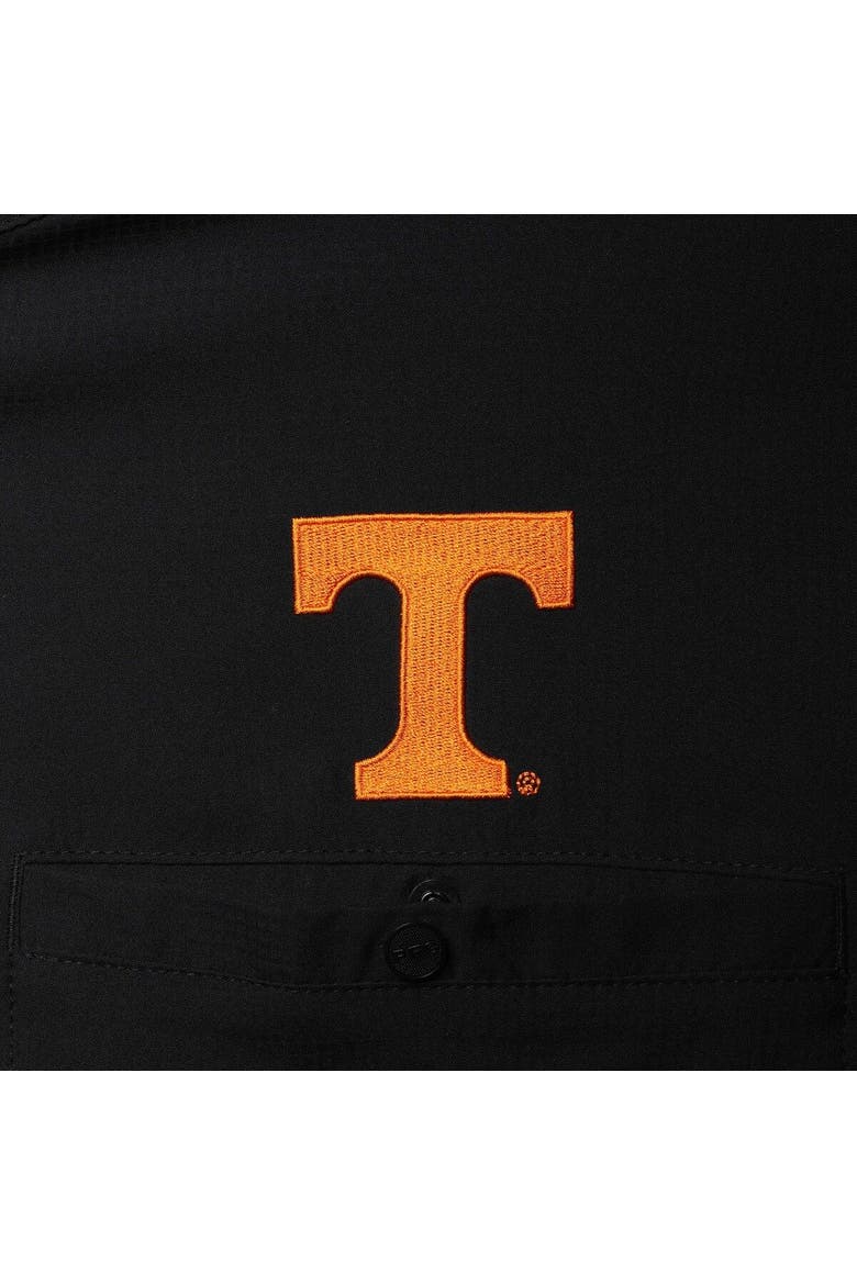 Men's Columbia Black Tennessee Volunteers Big & Tall Tamiami Omni-Shade Button-Down Shirt, Alternate, color, Black