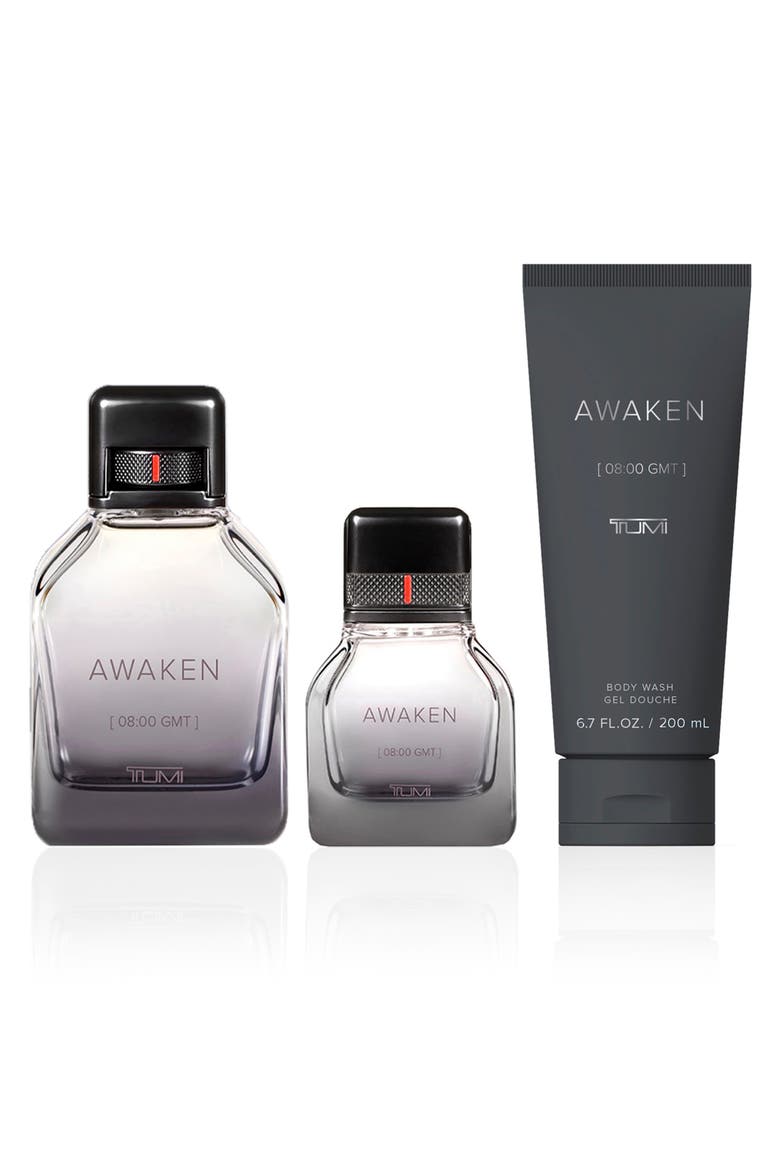 Awaken [08:00 GMT] TUMI Eau de Parfum Gift Set $230 Value, Main, color, NO COLOR