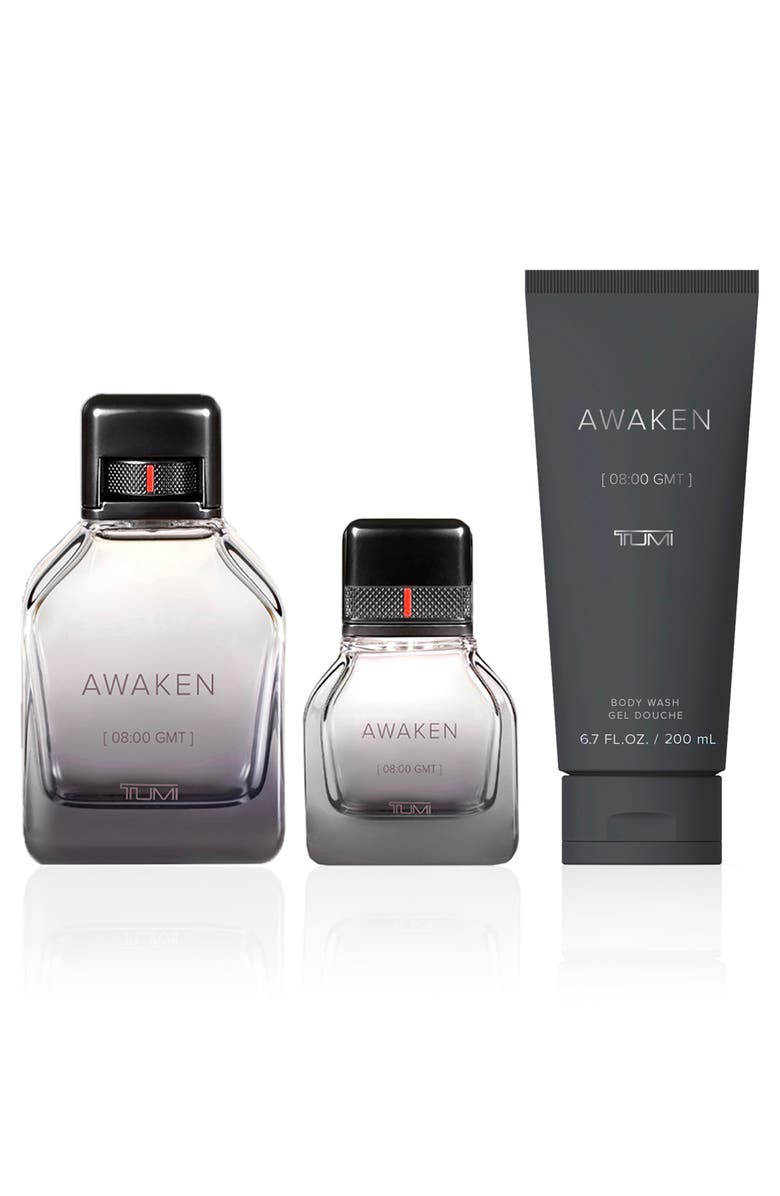 TUMI Awaken [08:00 GMT] TUMI Eau de Parfum Gift Set $230 Value, Main, color, 