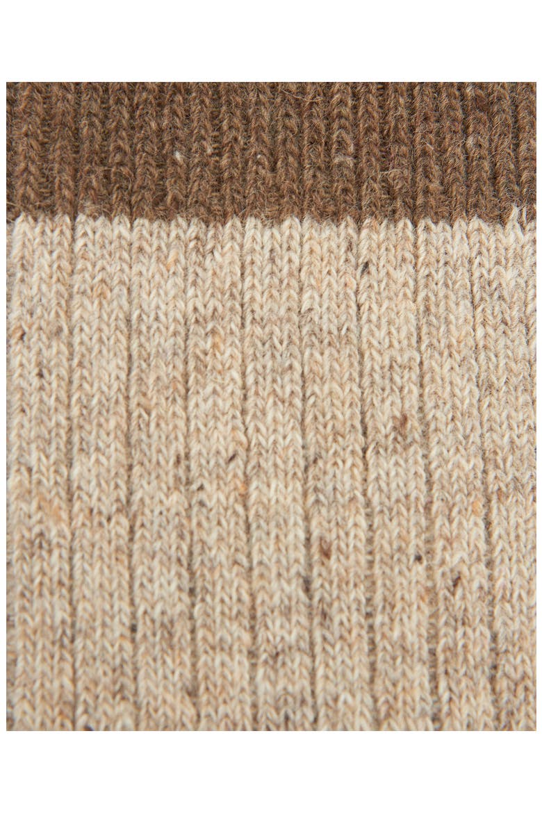 Houghton Wool Blend Boot Socks, Alternate, color, BISCUIT