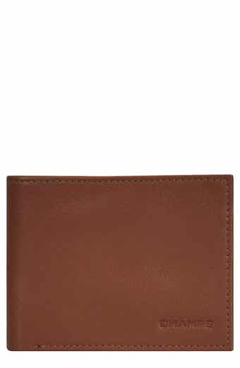 CHAMPS Onyx ID Flap Leather Bifold Wallet