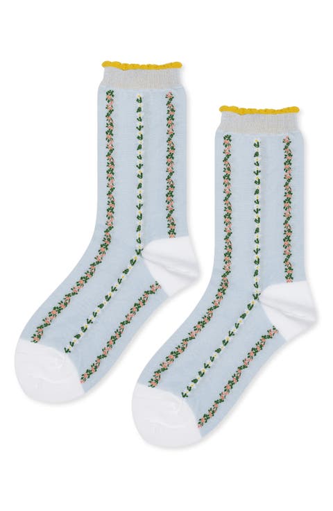 Louelle Crew Socks