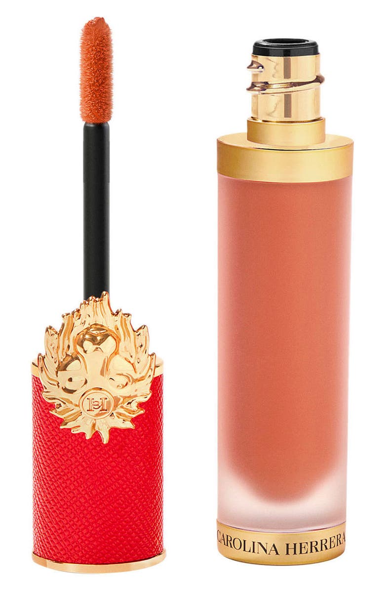 Carolina Herrera Good Girl Velvet Matte Liquid Lipstick, Main, color, 540 Primitive Rose