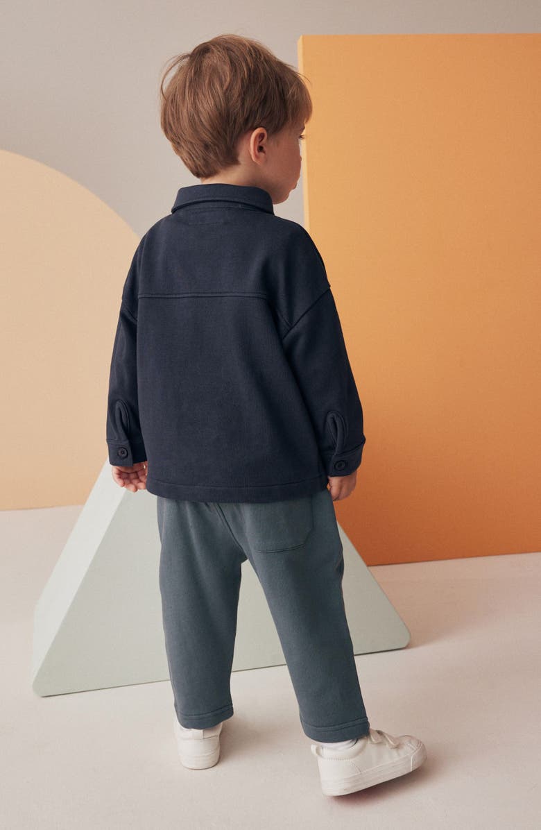 NEXT Kids' Fleece Shacket & Sweatpants Set, Alternate, color, 