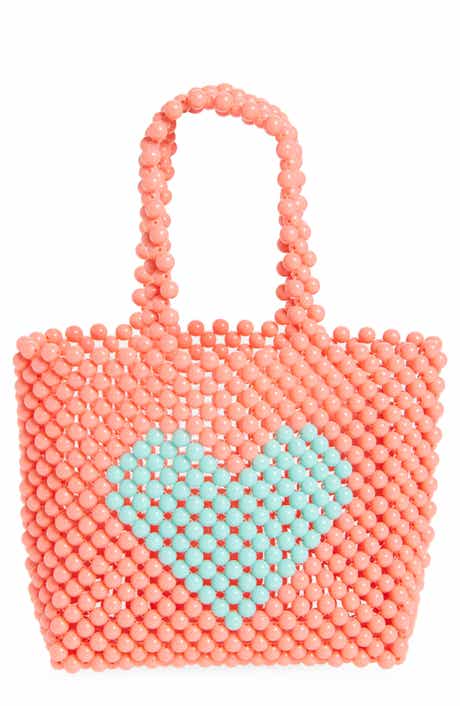 Ruby & Ry Kids' Heart Beaded Bag