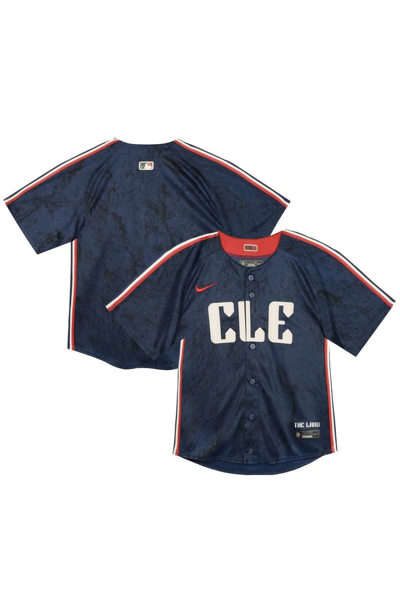 Nike Toddler Nike  Navy Cleveland Guardians City Connect Team Limited Jersey, Alternate, color, Navy