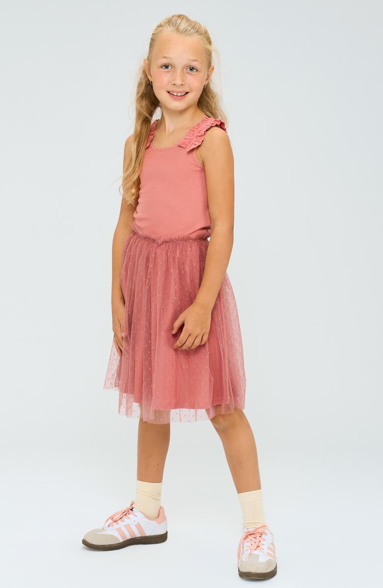 THE NEW Kids' Narice Skirt, Alternate, color, Old Rose