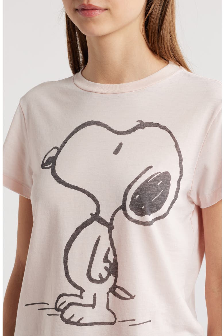 Peanuts® Snoopy Classic Graphic T-Shirt, Alternate, color, DAHLIA
