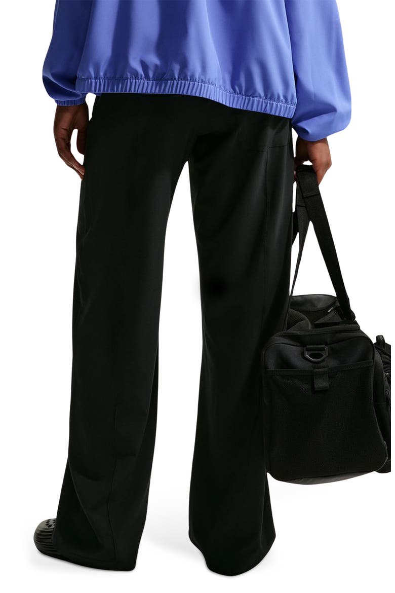 One Dri-FIT Performance Wide Leg Pants, Alternate, color, BLACK/ WHITE