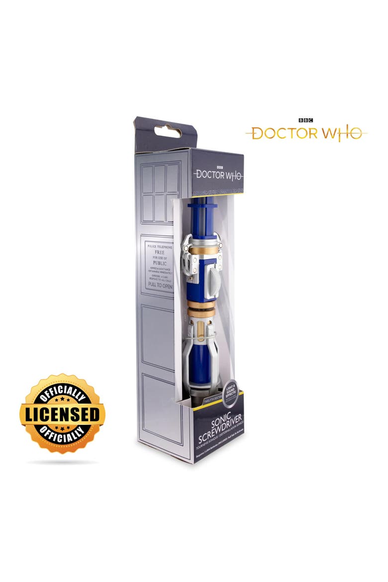 Doctor Who 12th Doctor Electronic Sonic Screwdriver Prop | Toynk Exclusive, Alternate, color, Blue