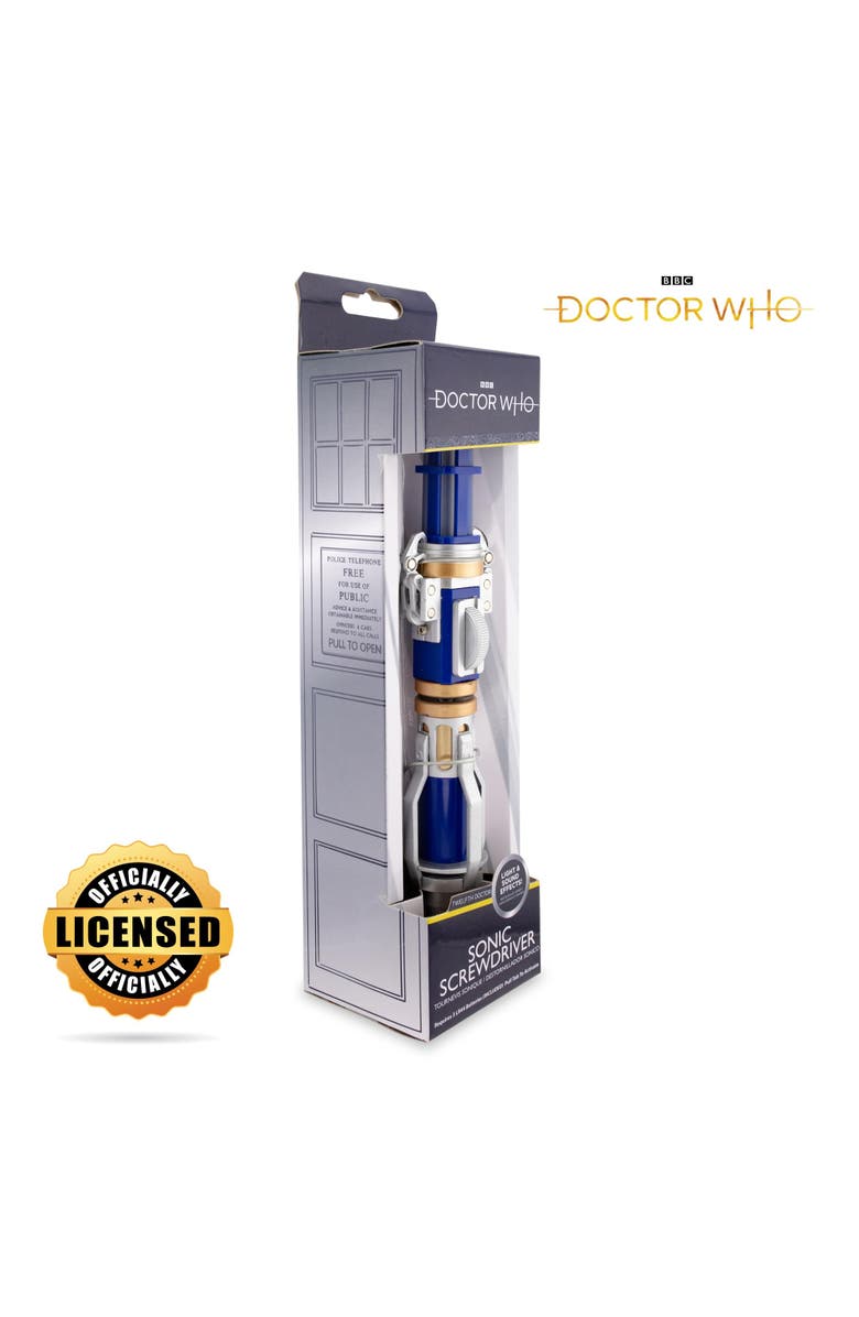 Toynk Doctor Who 12th Doctor Electronic Sonic Screwdriver Prop | Toynk Exclusive, Alternate, color, Blue