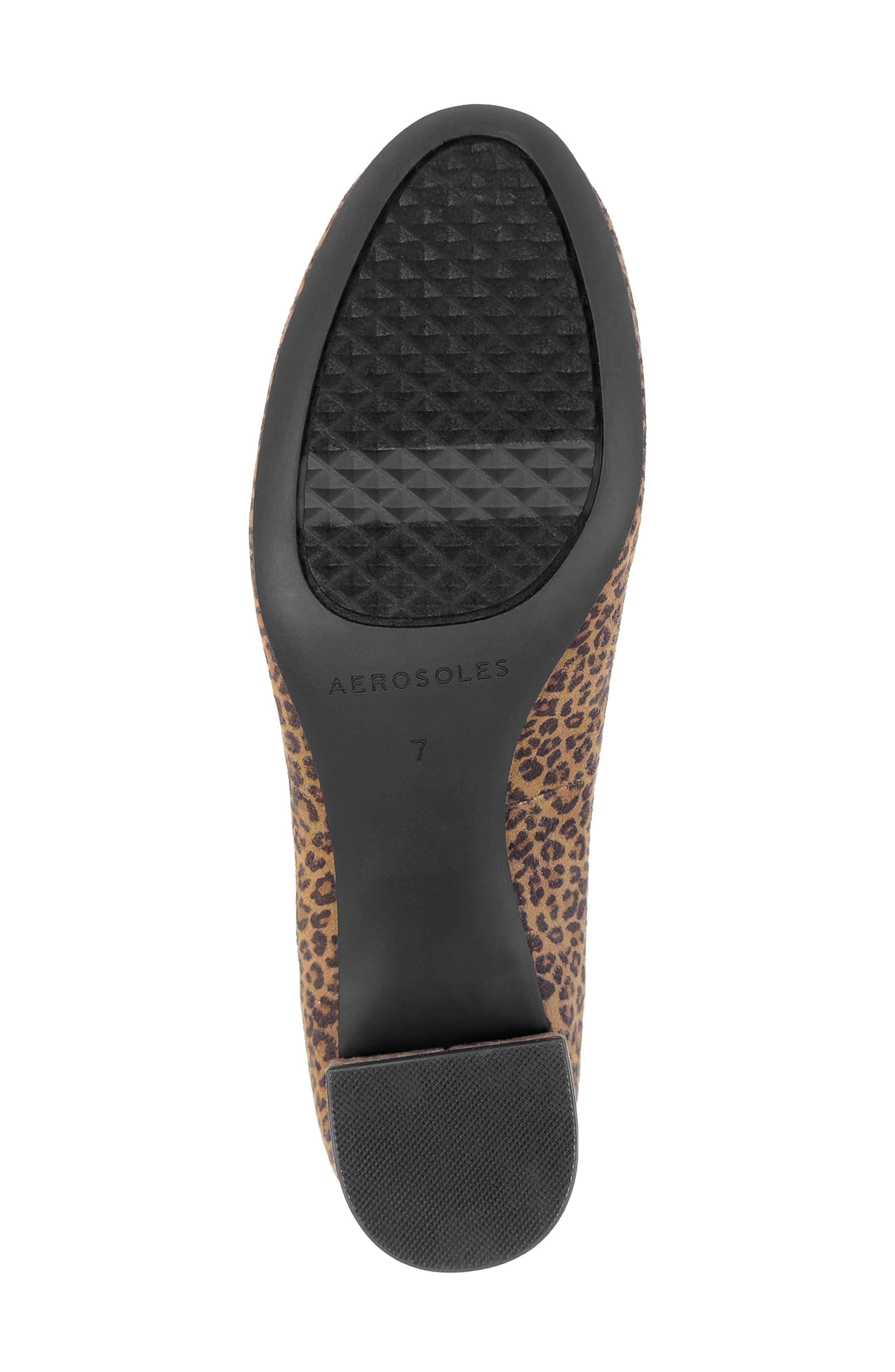 Aerosoles Faux Leather Pump, Alternate, color, Tan Multi Mini Leopard Suede