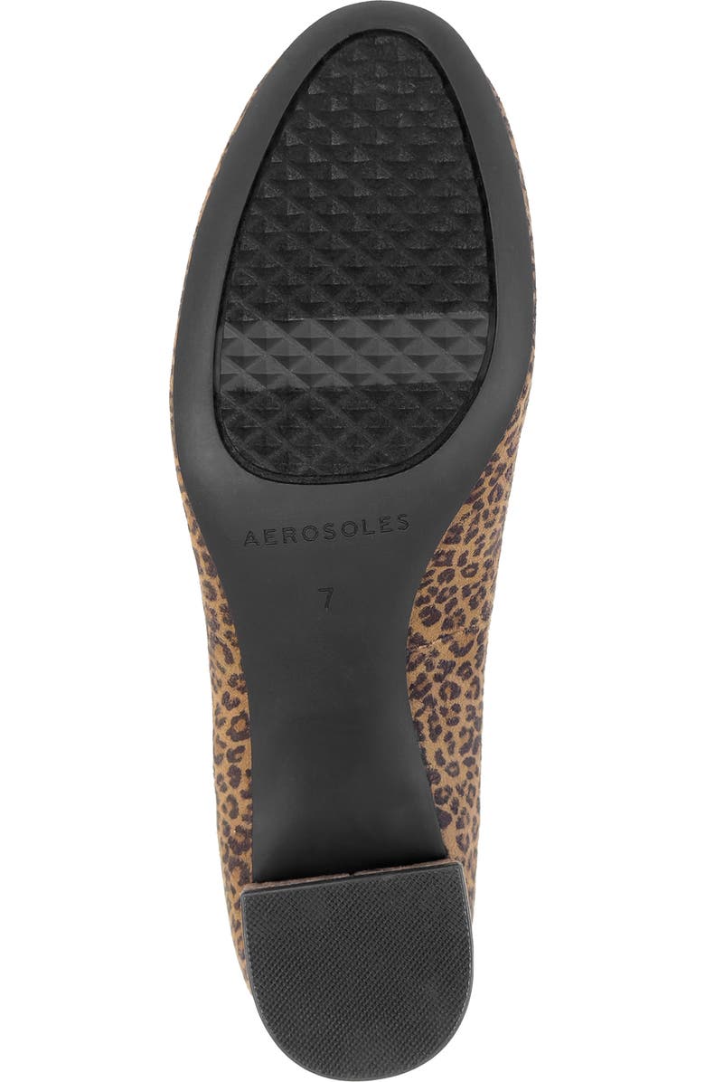 Aerosoles Faux Leather Pump, Alternate, color, Tan Multi Mini Leopard Suede