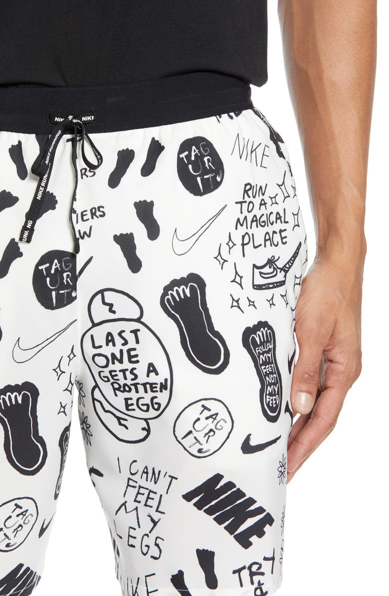 Nike Flex Stride Nathan Bell Men's Print Running Shorts, Alternate, color,