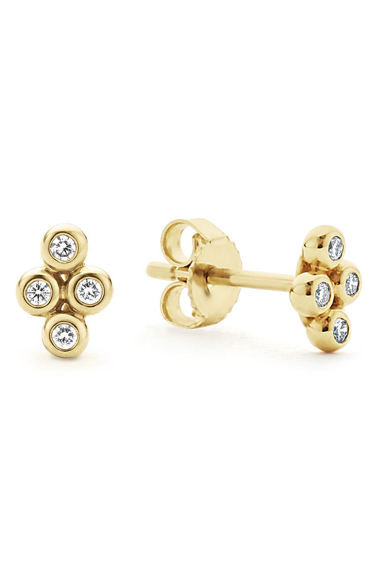 LAGOS KSL Diamond Mini Stud Earrings, Alternate, color,