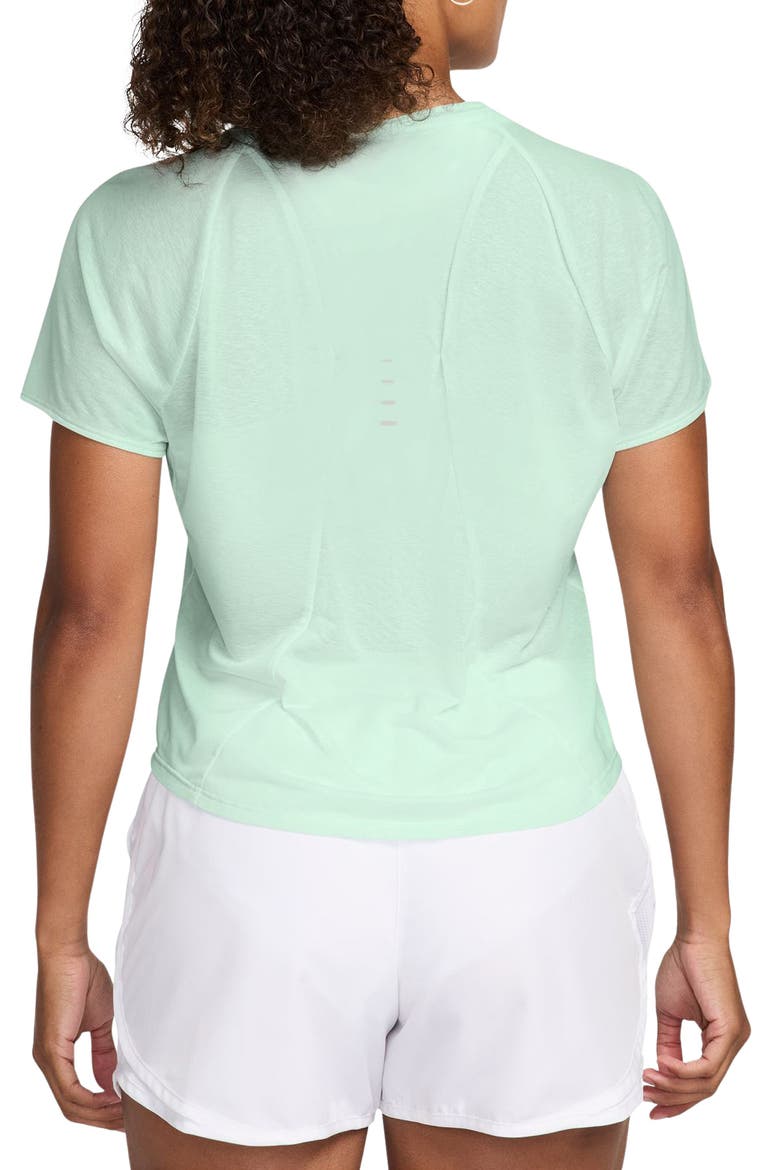 Swift Breathe Dri-FIT Running Top, Alternate, color, BARELY GREEN/ PHOTON DUST
