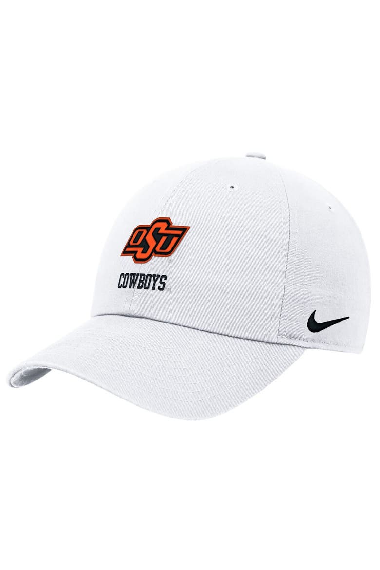 Men's Nike White Oklahoma State Cowboys 2025 On-Field Club Adjustable Hat, Alternate, color, White