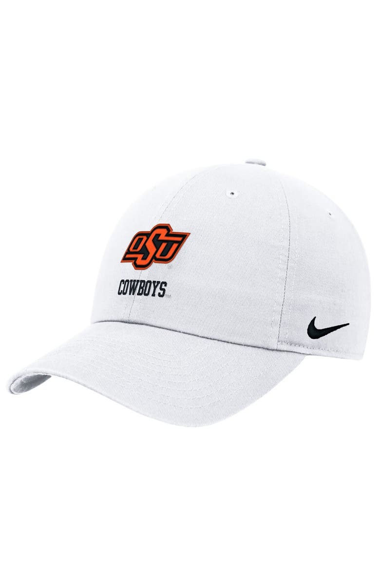 Nike Men's Nike White Oklahoma State Cowboys 2025 On-Field Club Adjustable Hat, Alternate, color, White