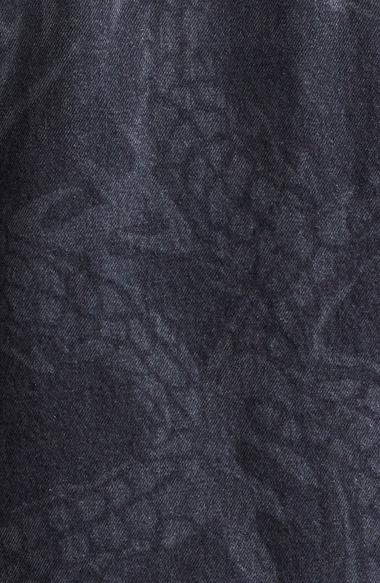 Givenchy Year of the Dragon Oversize Denim Jacket, Alternate, color,