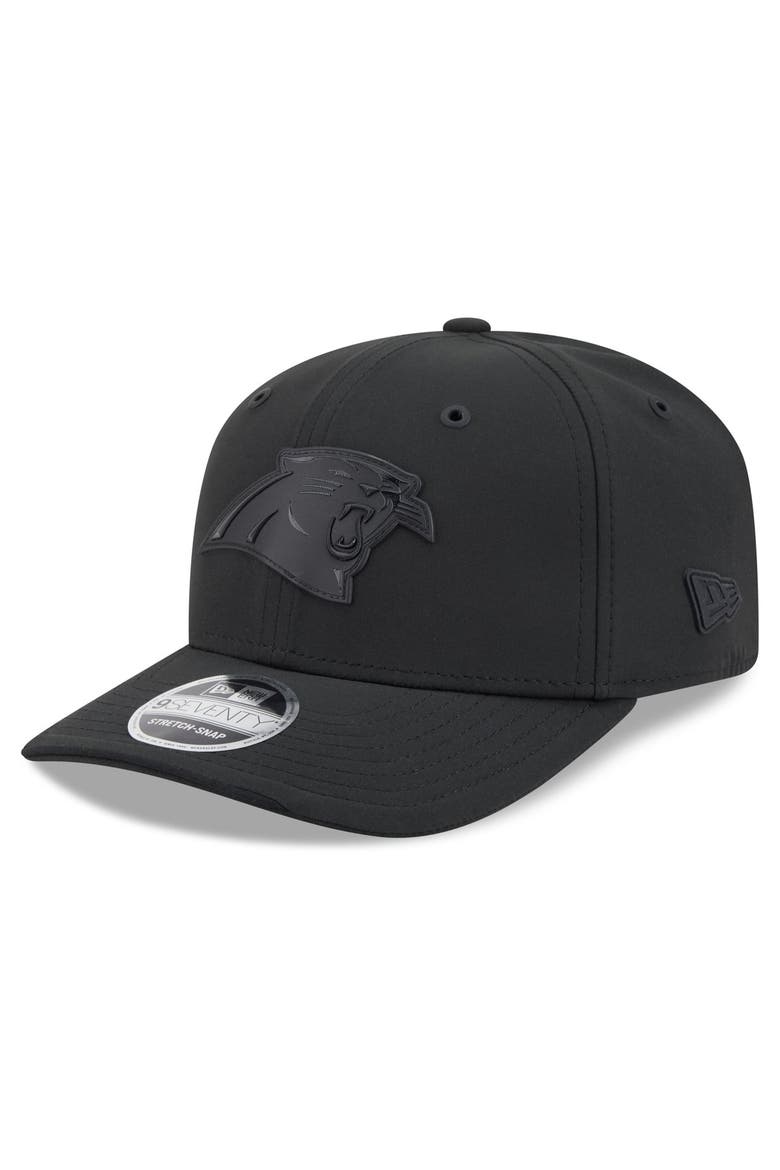 Men's New Era Black Carolina Panthers 2026 Sideline 9SEVENTY Adjustable Hat, Main, color, Black