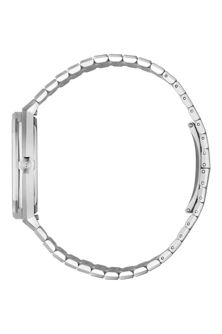 25H Bracelet Watch, 36mm, Alternate, color, SILVER/ BLACK