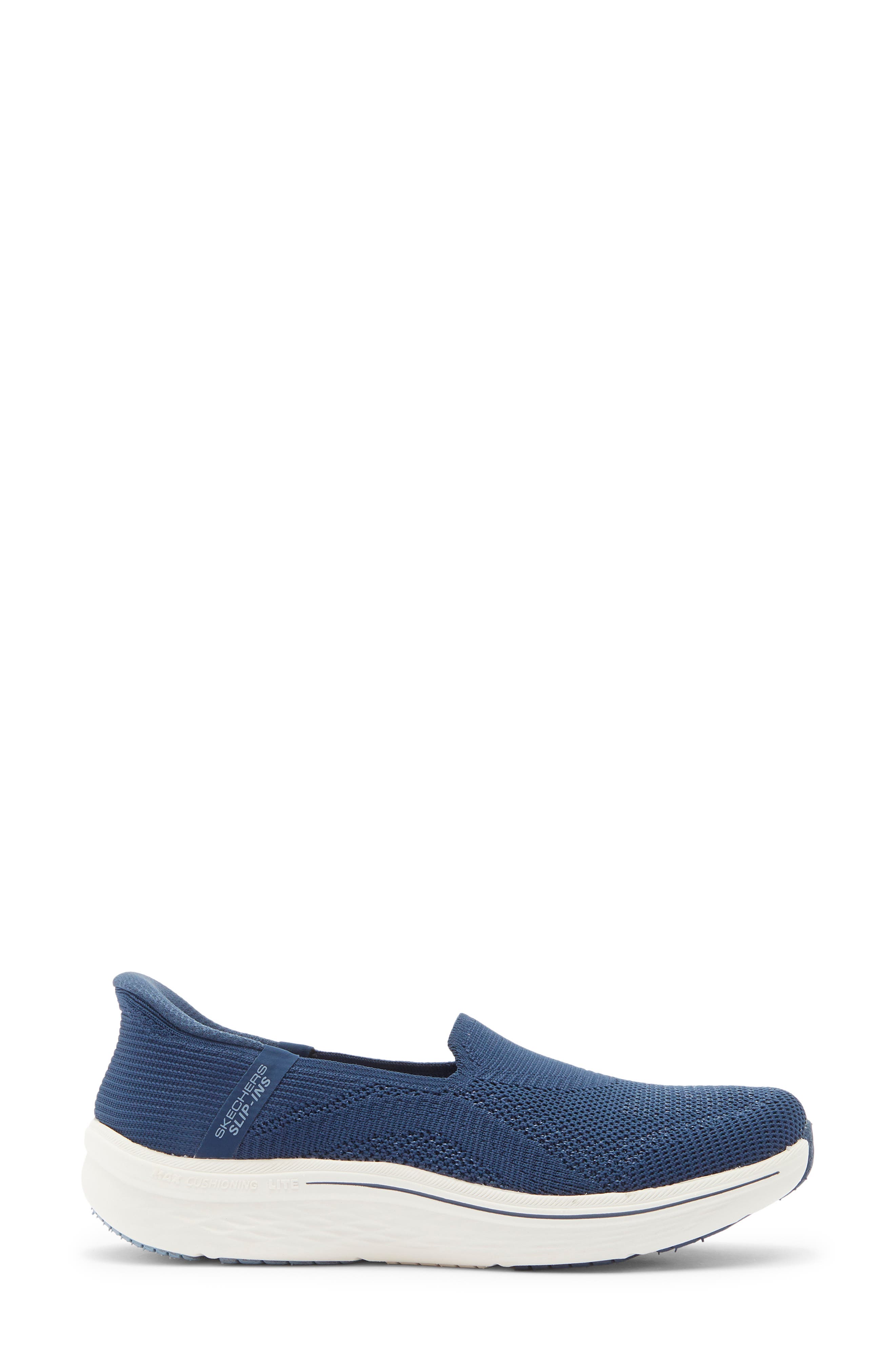 SKECHERS Go Walk Waterproof Slip-On Sneaker, Alternate, color, Navy