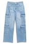 Kids' Double Cargo Pocket Jeans