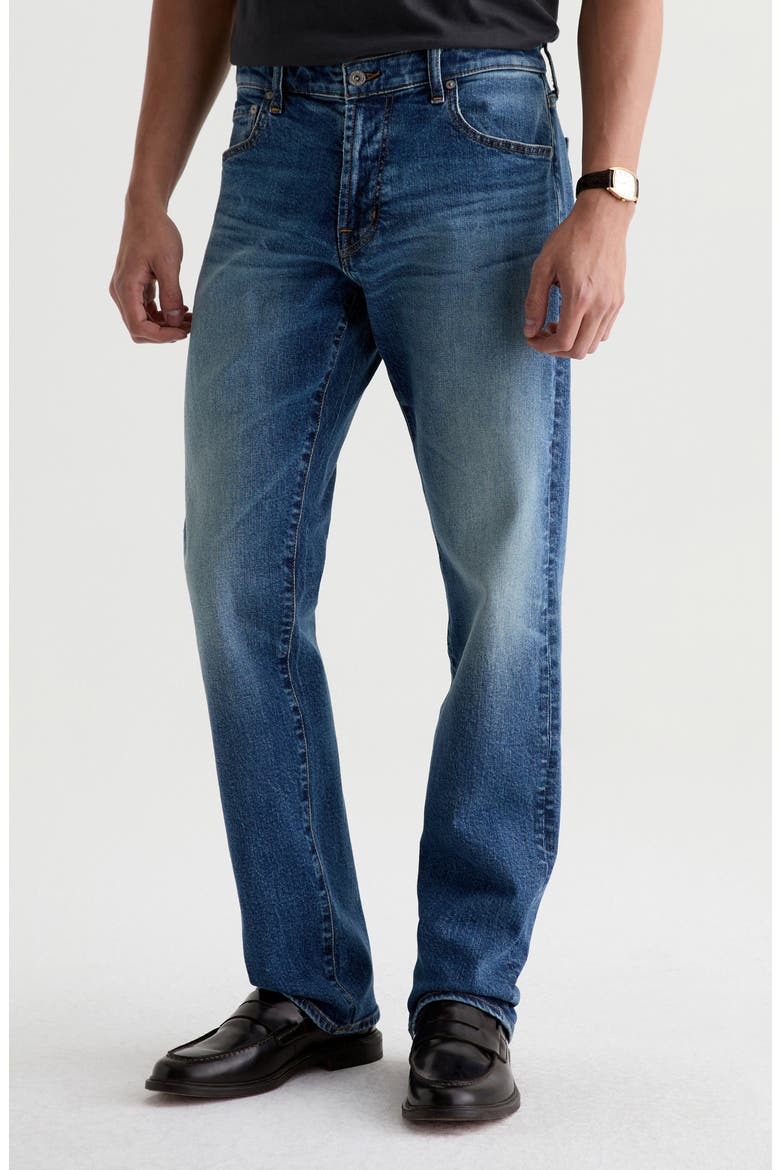 Protégé Classic Straight Leg Stretch Jeans, Alternate, color, 14 YEARS NOTES