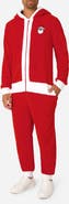 OppoSuits Merry Jinglejoy Holiday Hooded Fleece Costume Jumpsuit