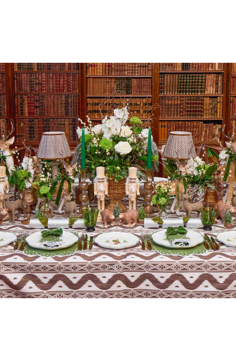 Mrs. Alice Esmerelda Green Placemats, Alternate, color, Green