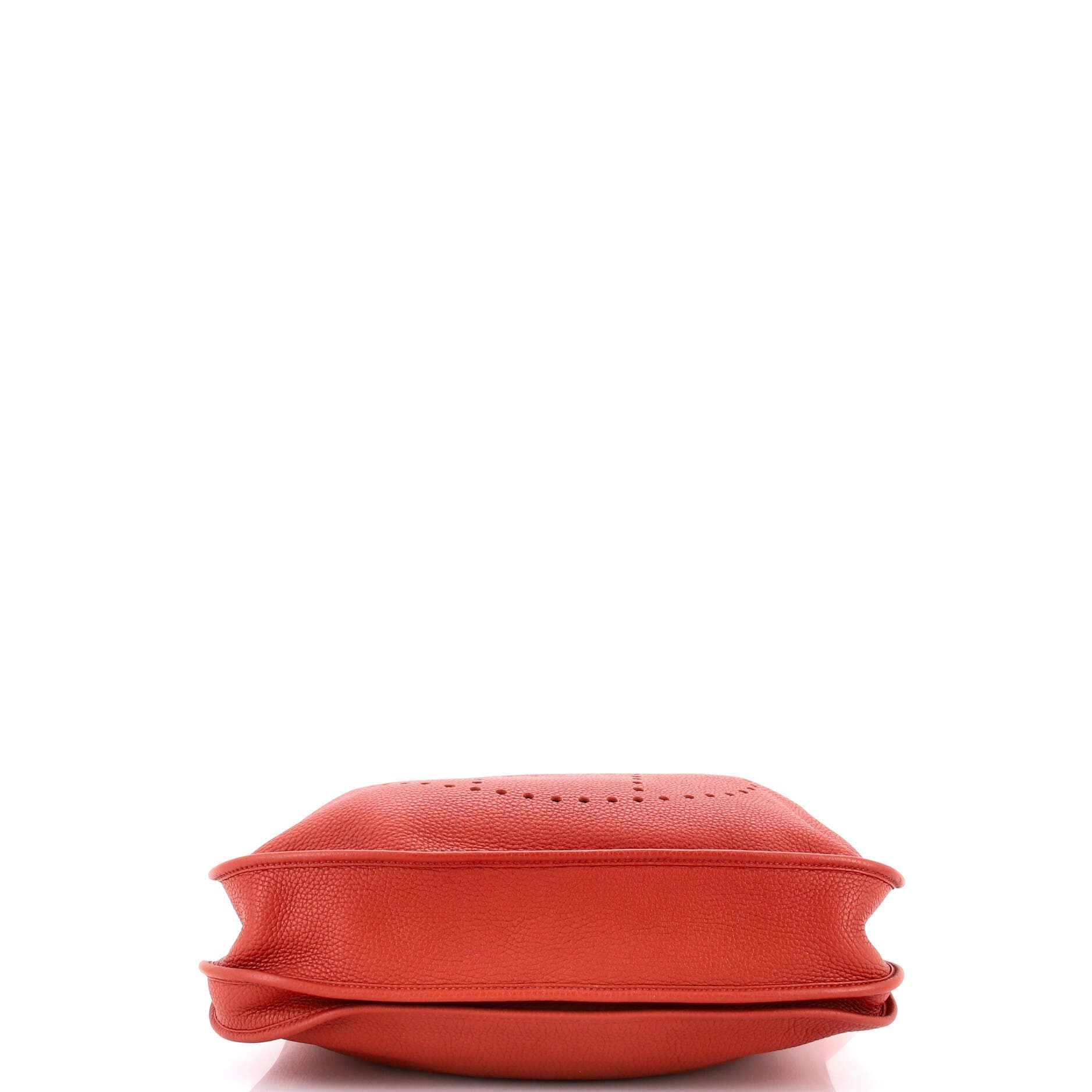 Pre-Owned Hermes Evelyne Bag Gen III Clemence TGM, Alternate, color, Cuivre