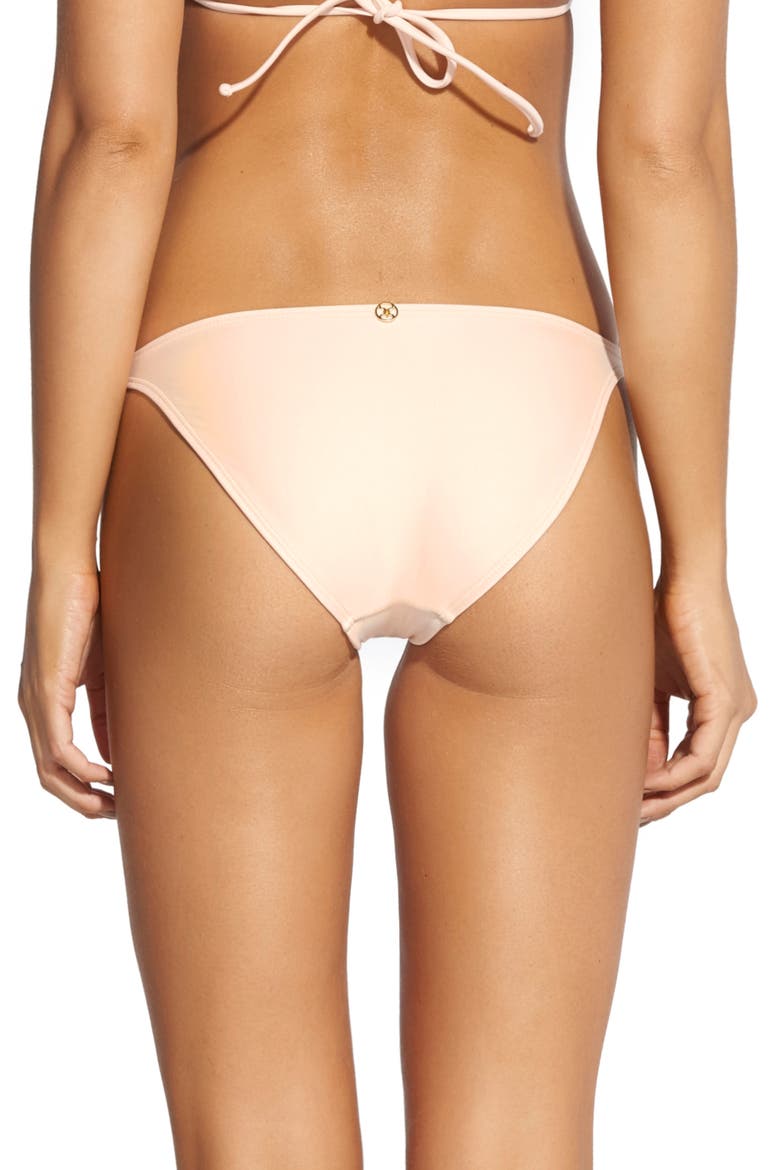 ViX Swimwear Vanilla Paula String Bikini Bottoms, Alternate, color, LIGHT PINK