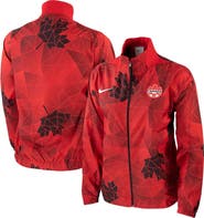 Nike Women's Nike Red 2023 Canada Women's National Team Anthem Performance Full-Zip Jacket
