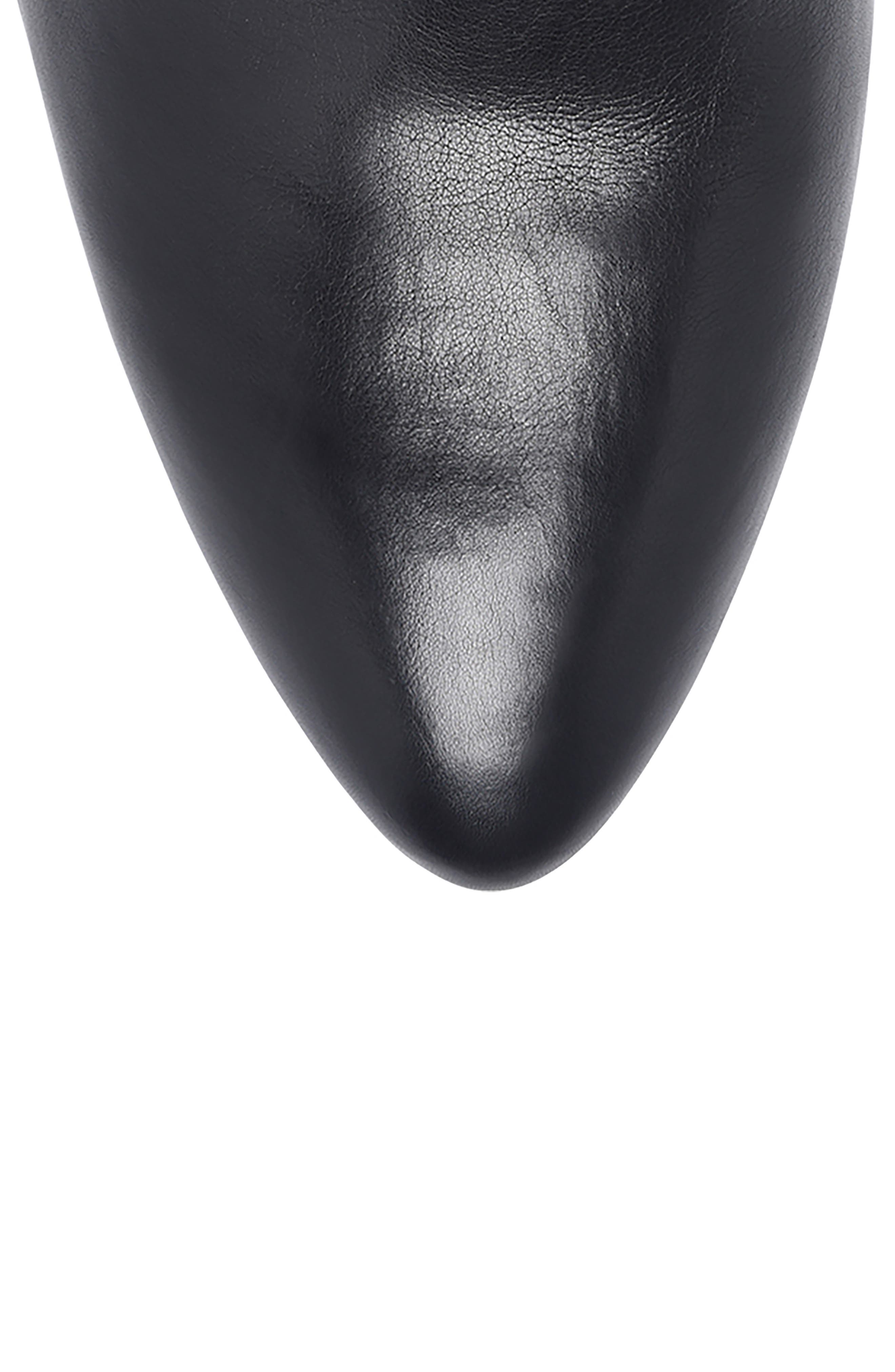 Sasha Water Resistant Bootie, Alternate, color, BLACK